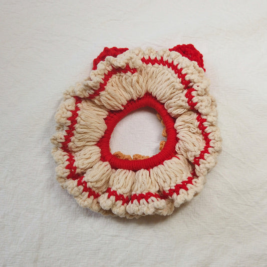 Christmas Charm Scrunchies