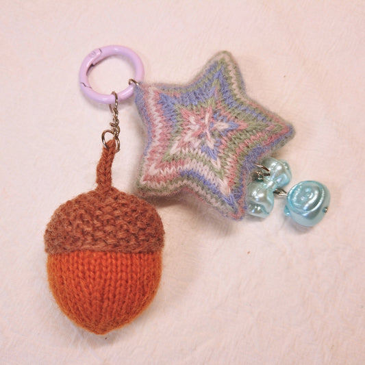 Starglow Acorn Charm - Pastel Edition