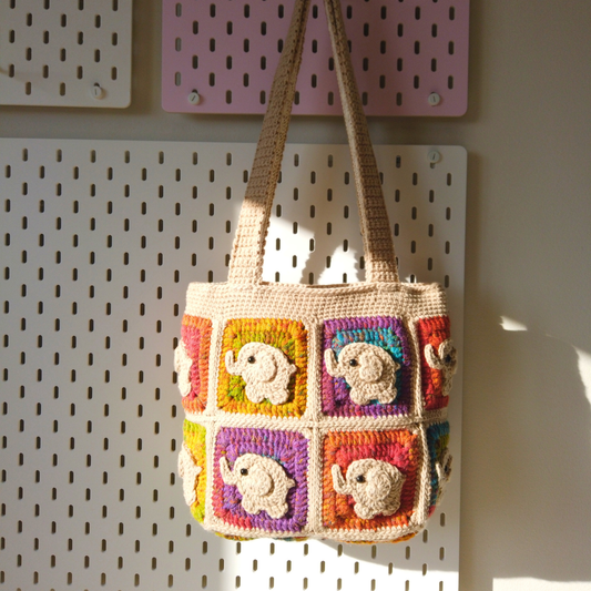 Ellie Elephant Shoulder Bag