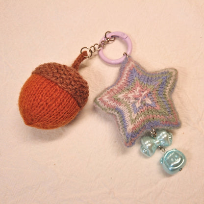 Starglow Acorn Charm - Pastel Edition