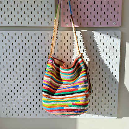 Wanderlust Melody - The Rainbow Fringe Bucket Ba
