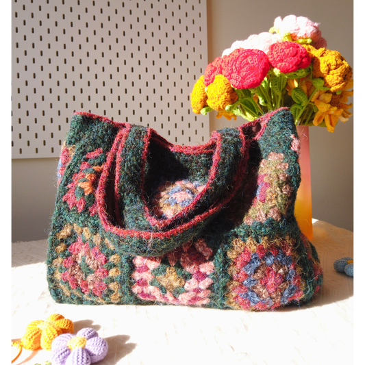 Rowan Granny Square Tote