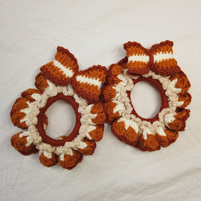 Christmas Charm Scrunchies