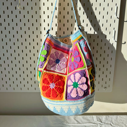 Daisy Daydream - The Blue Skies Patchwork Bag