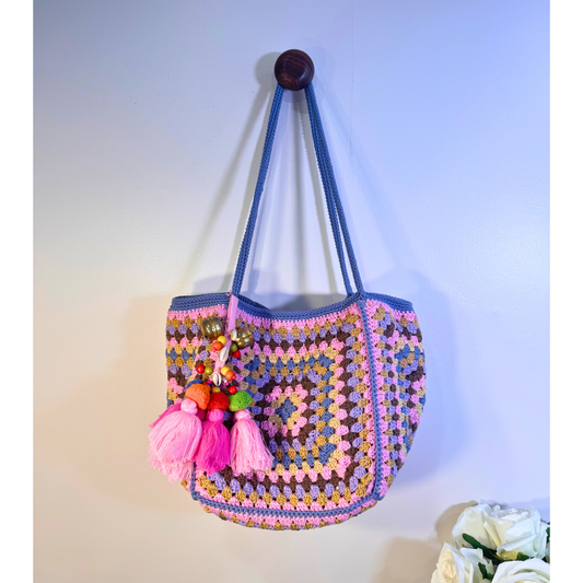 Maya Granny Square Tote