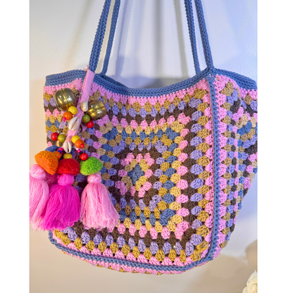 Maya Granny Square Tote