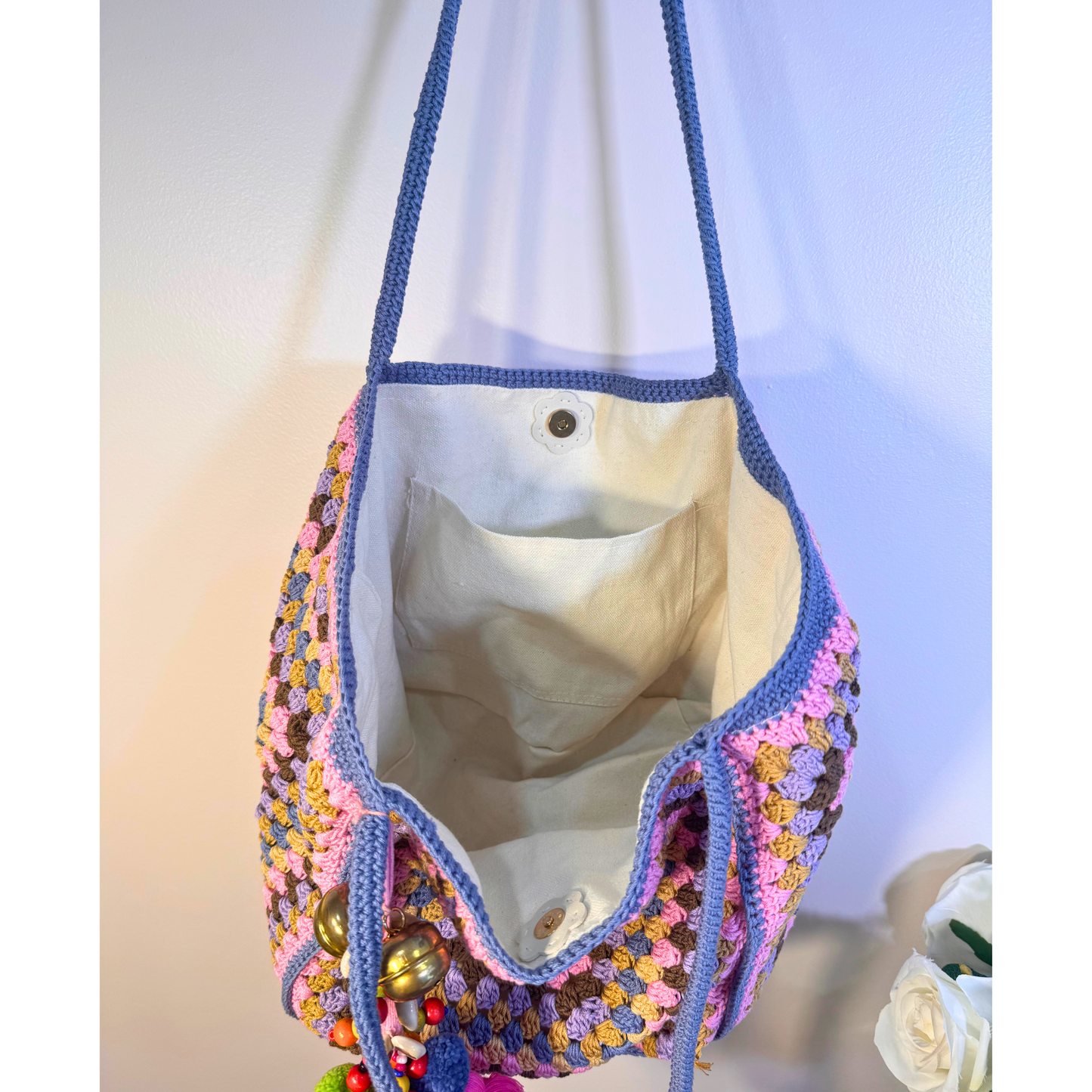 Maya Granny Square Tote