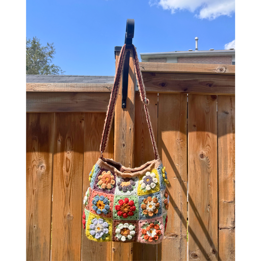 Maple Granny Square Bag