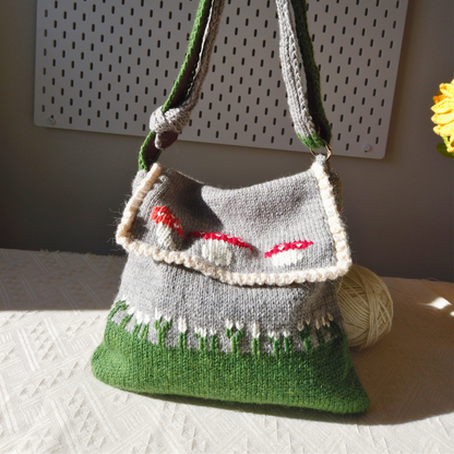 Mossy Mushroom Crossbody Bag