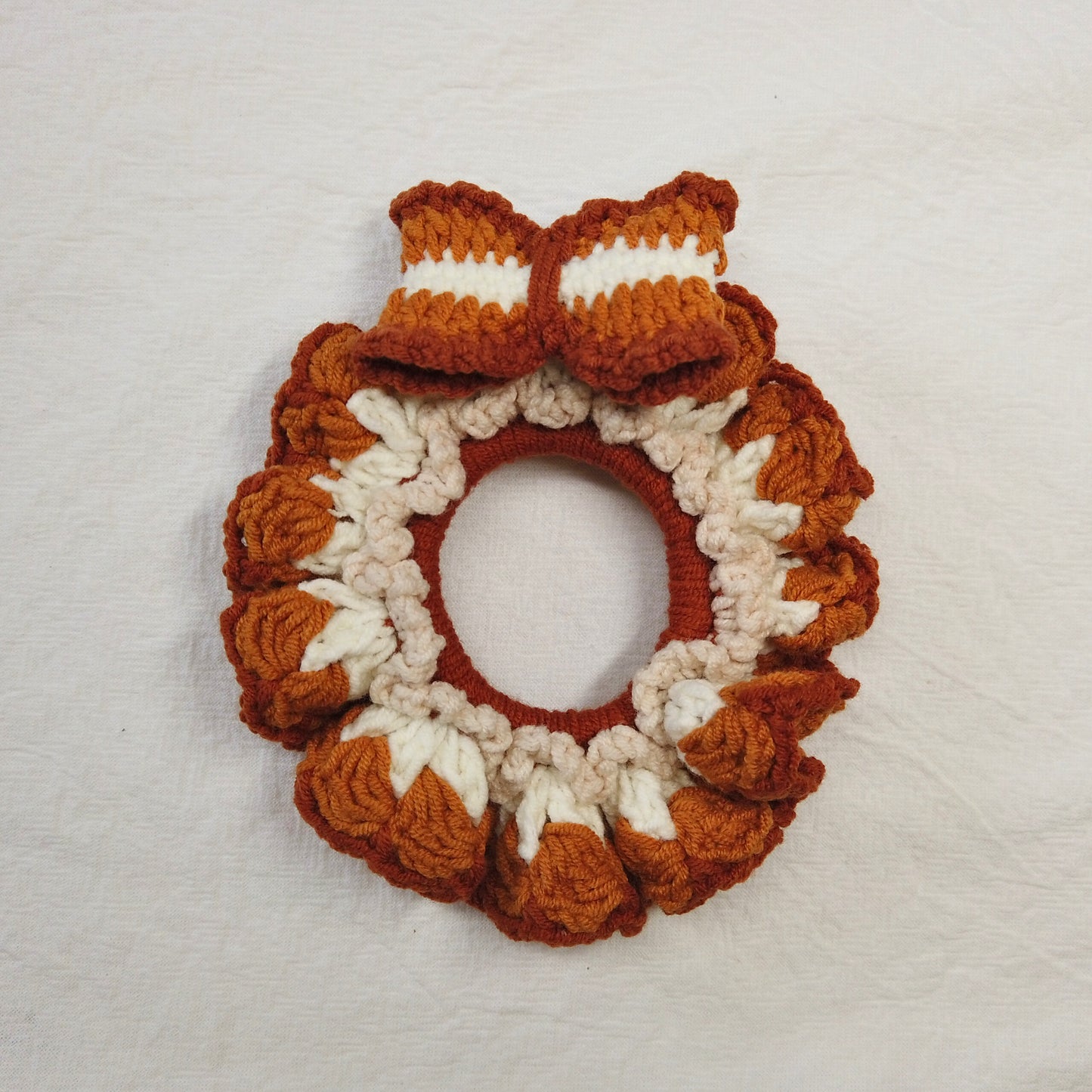 Christmas Charm Scrunchies