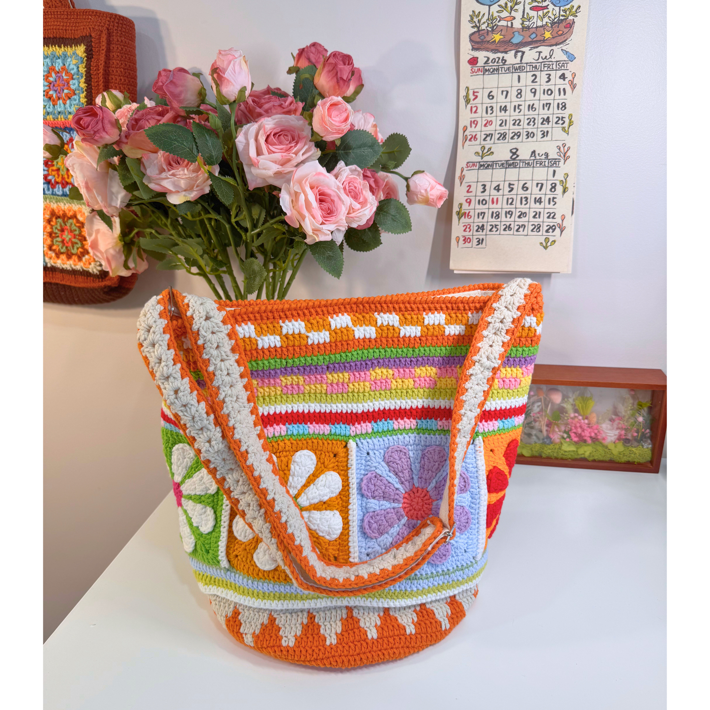 Clementine Daisy Bag