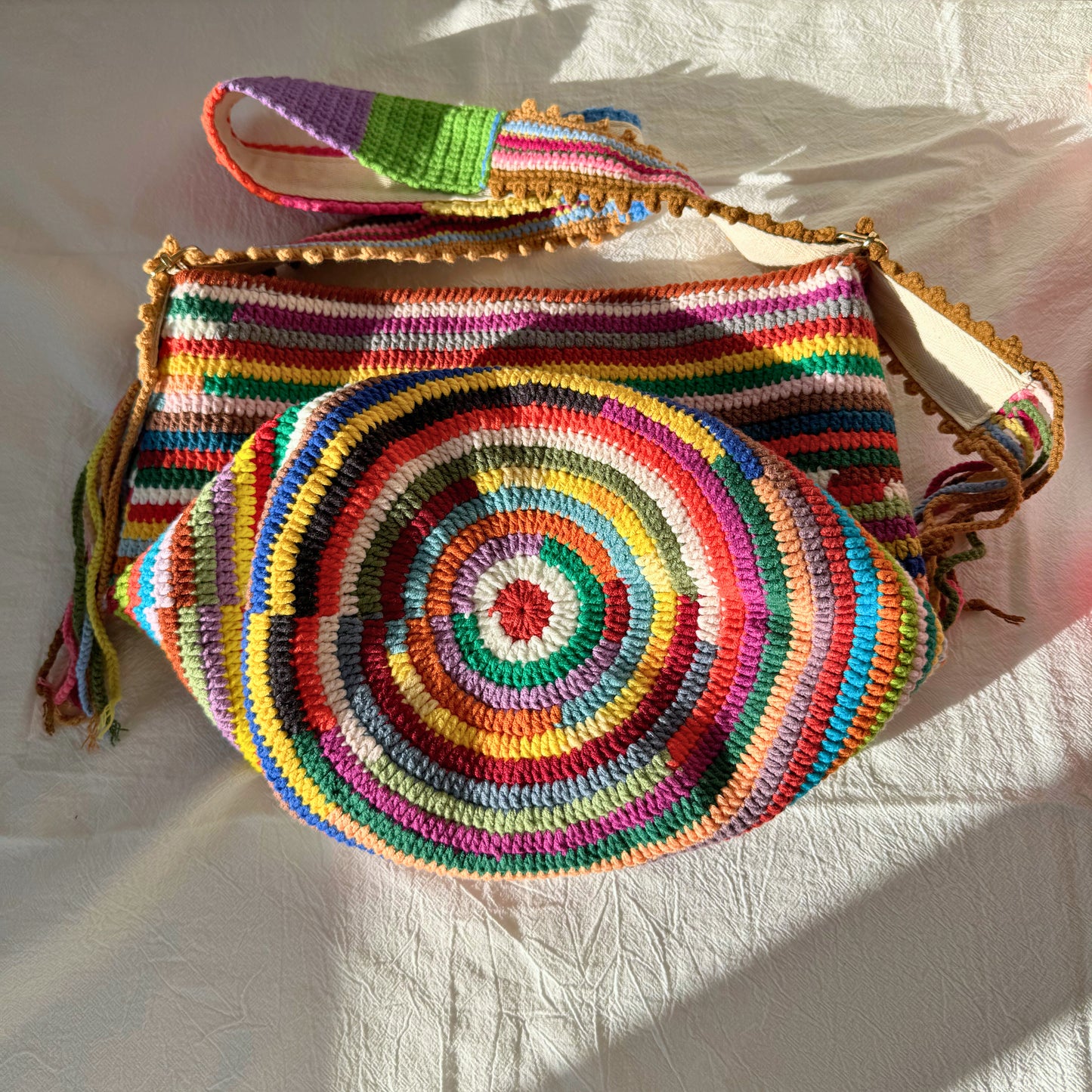 Wanderlust Melody - The Rainbow Fringe Bucket Ba