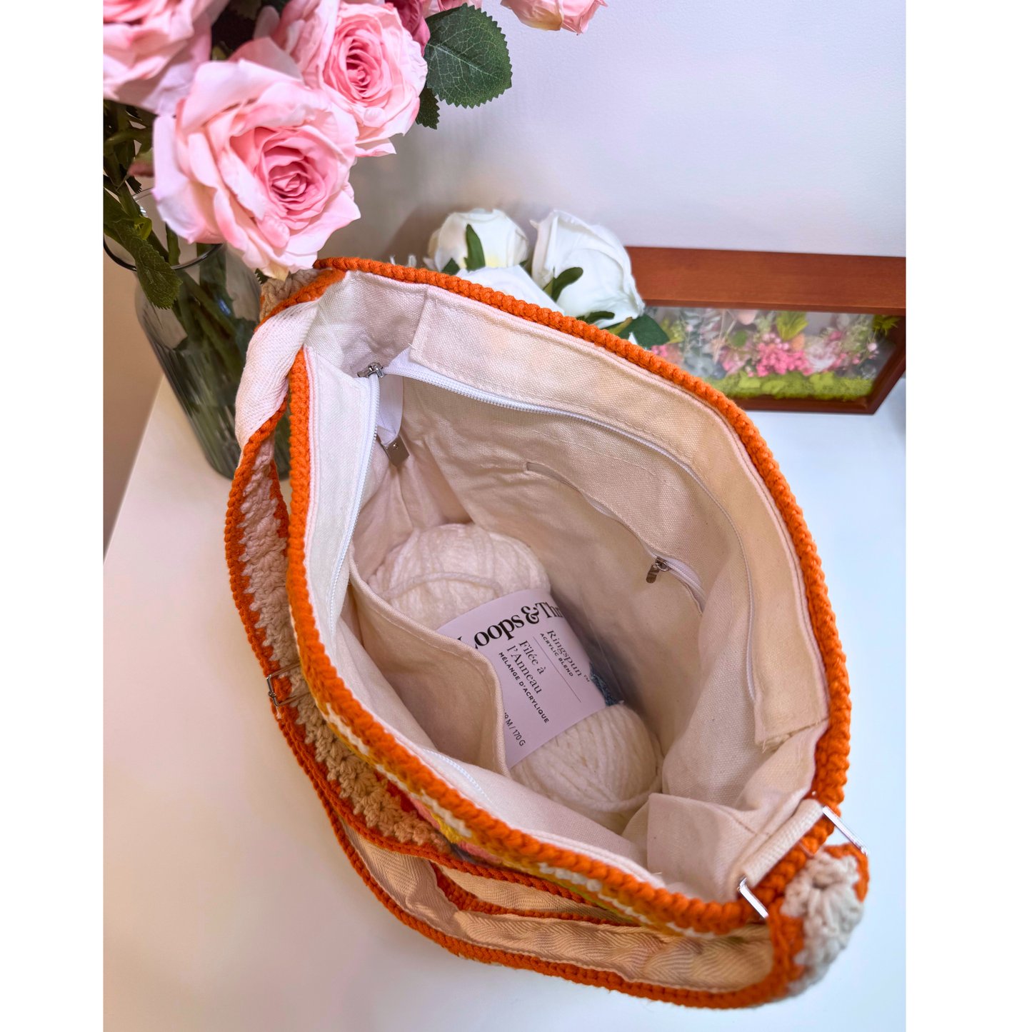 Clementine Daisy Bag