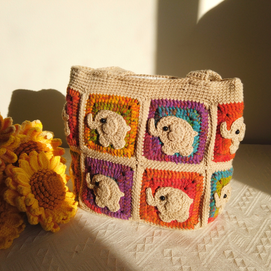 Ellie Elephant Shoulder Bag