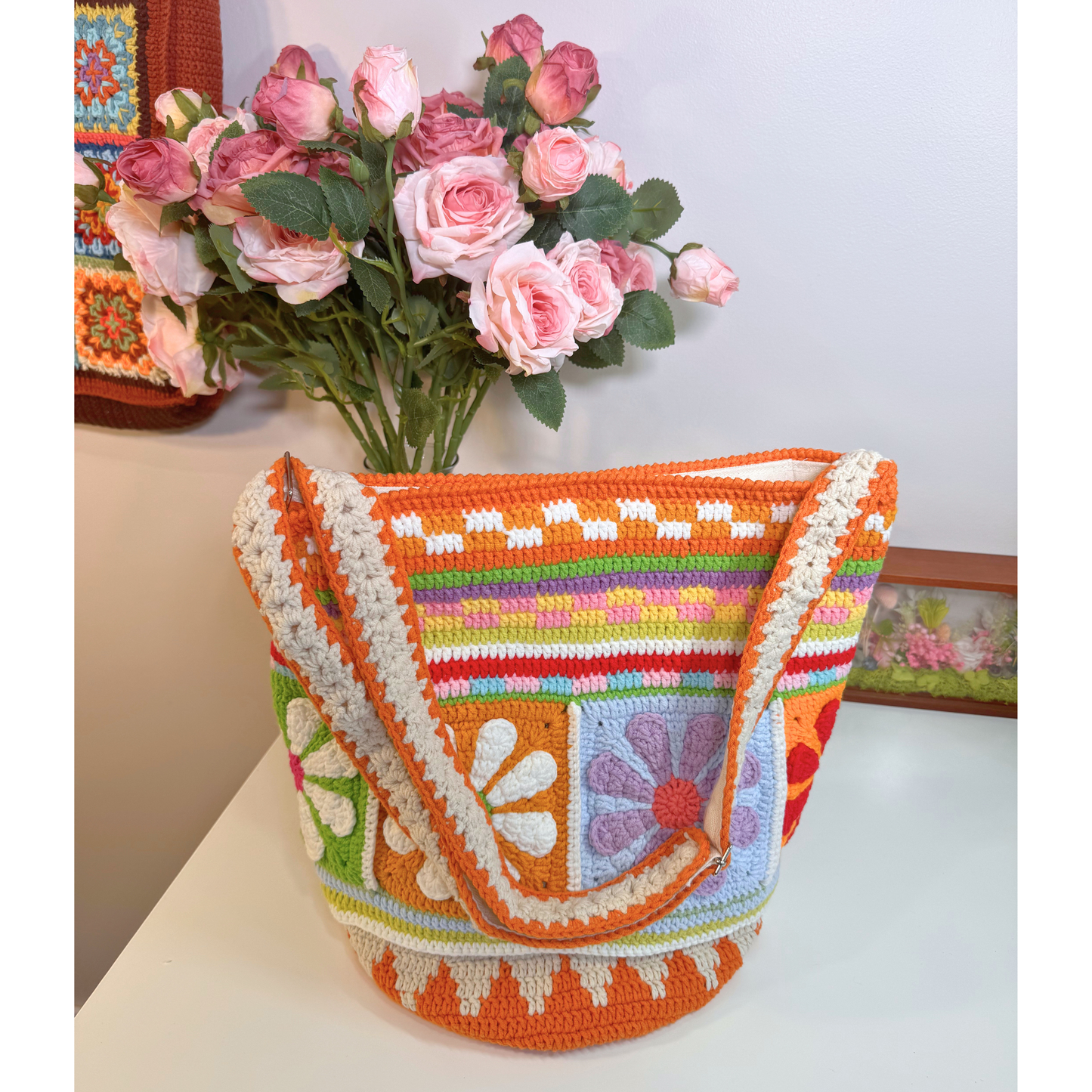 Clementine Daisy Bag