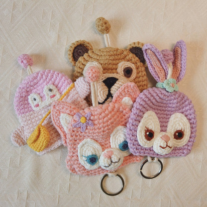 Handmade Key Bag - Disney Animal Friends Series