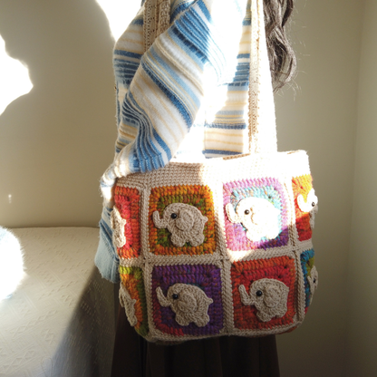 Ellie Elephant Shoulder Bag