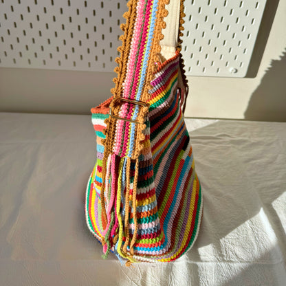 Wanderlust Melody - The Rainbow Fringe Bucket Ba