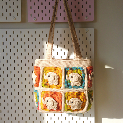 Ellie Elephant Shoulder Bag