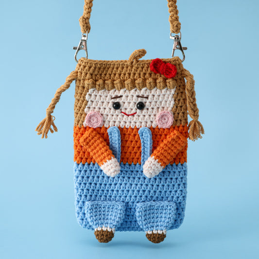 Handmade Crochet Cellphone Bag