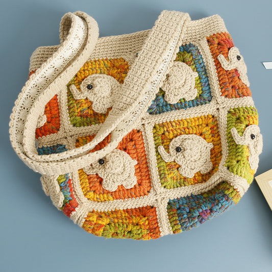 Elephant Shoulder Bag Handbag