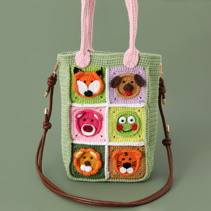 Handcrafted Crochet Animal Handbag