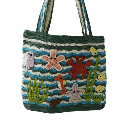 Under the Sea Edition - Crochet Tote Bag