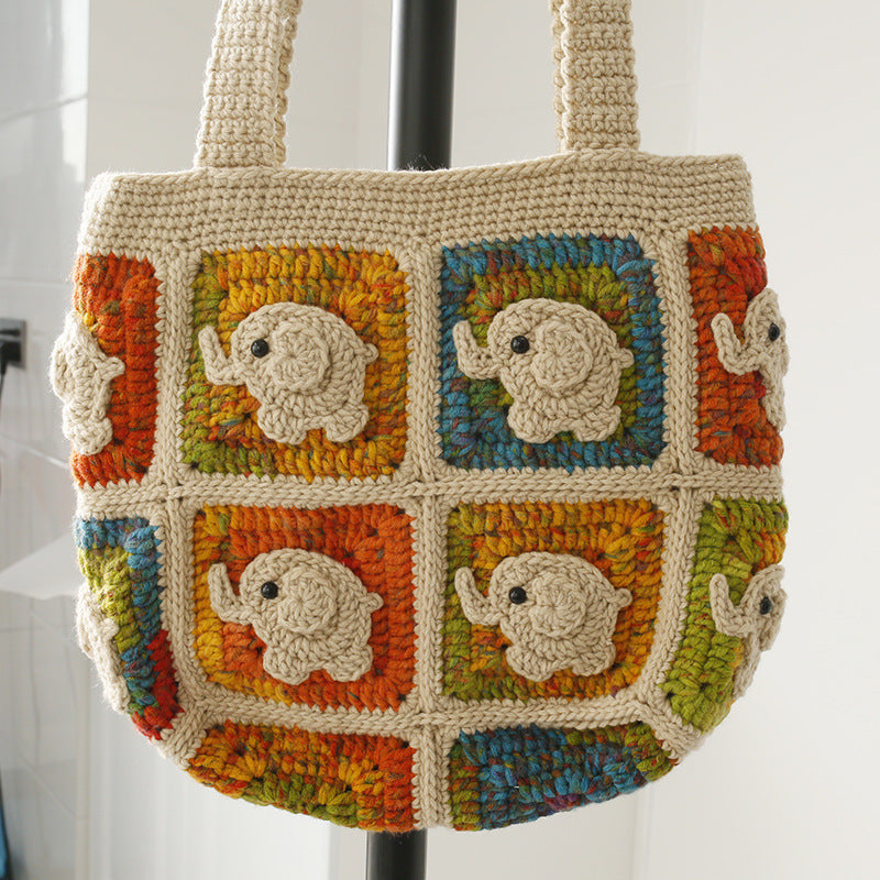 Elephant Shoulder Bag Handbag