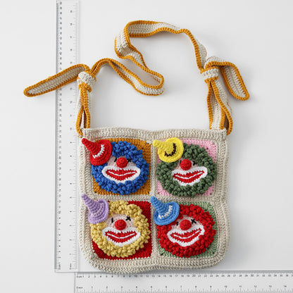 Circus Clown Crossbody Bag Shoulder Bag