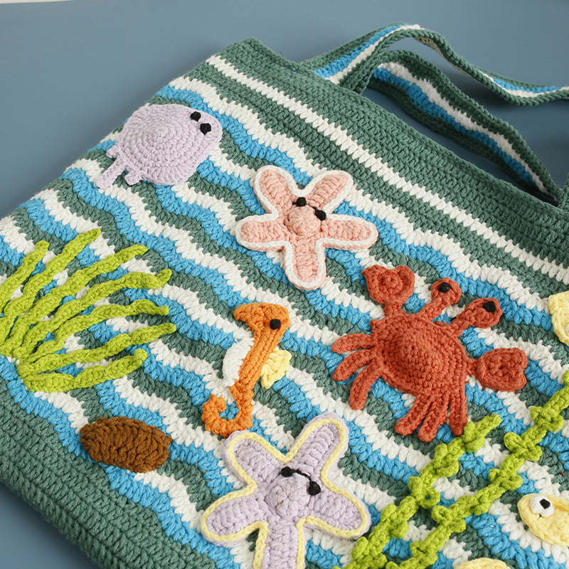 Under the Sea Edition - Crochet Tote Bag