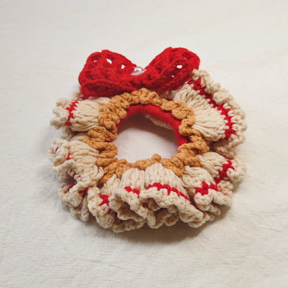 Christmas Charm Scrunchies