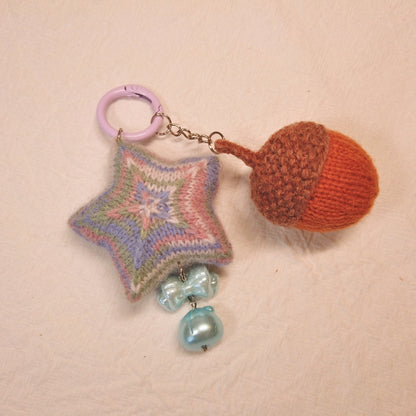 Starglow Acorn Charm - Pastel Edition