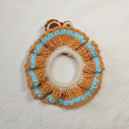 Christmas Charm Scrunchies