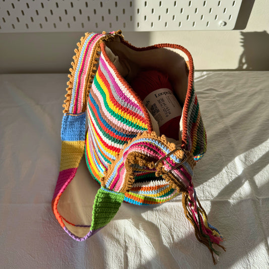 Wanderlust Melody - The Rainbow Fringe Bucket Ba