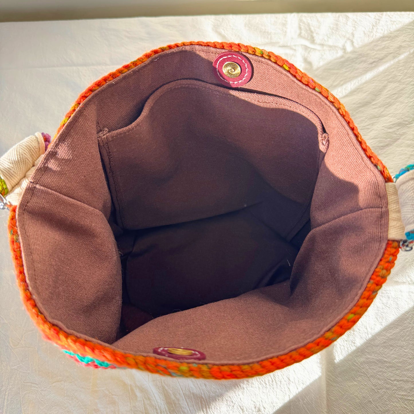 Sunny Wanderer - The Rainbow Crochet Bag