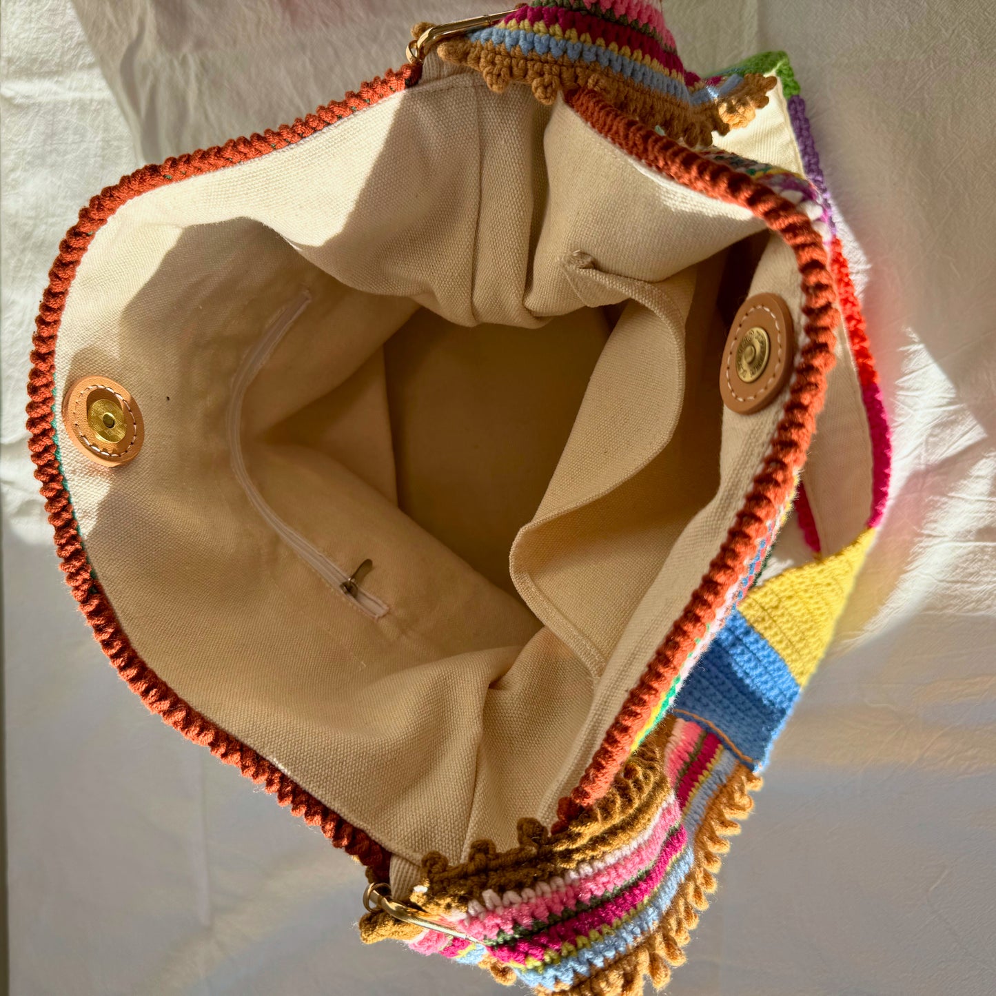 Wanderlust Melody - The Rainbow Fringe Bucket Ba