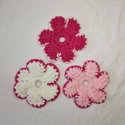 Blossom Charm Scrunchies - Petal Series