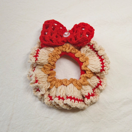 Christmas Charm Scrunchies